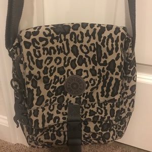 Kipling leopard print crossbody bag